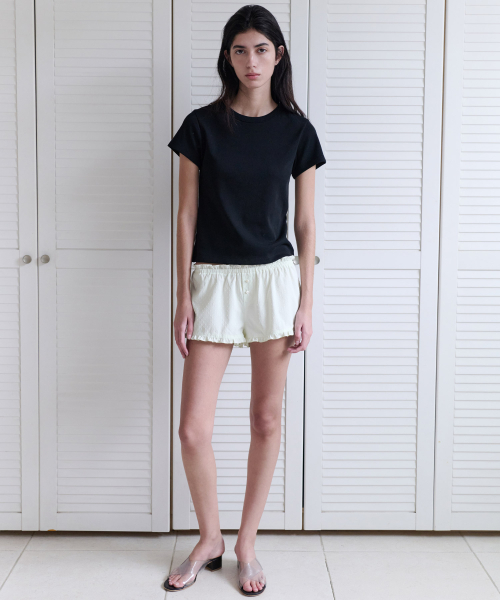 ANDNEEDS(アンドニーズ)の「Ella frill half pants (mint)(その他パンツ・レディース・その他・FREE)」の2枚目の写真