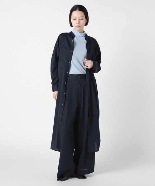 ZUCCa(ズッカ)の「GLEN CHECK JERSEY / ワンピース(ワンピース・レディース・ダークグレー/ブラウン/ネイビー・M size)」の8枚目の写真