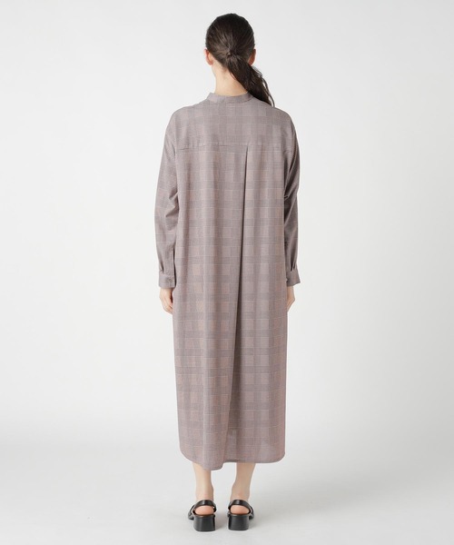 ZUCCa(ズッカ)の「GLEN CHECK JERSEY / ワンピース(ワンピース・レディース・ダークグレー/ブラウン/ネイビー・M size)」の15枚目の写真