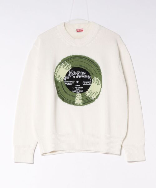 KENZO(ケンゾー)の「'KENZO Sounds' エンブロイダリー ジャンパー イン コットン(その他トップス・メンズ・ホワイト系その他・LARGE/MEDIUM/SMALL)」の1枚目の写真