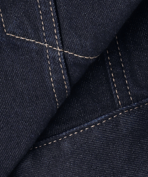 Spick & Span(スピックアンドスパン)の「《別注 / 》LEVI’S for Spick & Span LOOSE CROP TRUCKER(デニムジャケット・レディース・ネイビー・SMALL)」の17枚目の写真