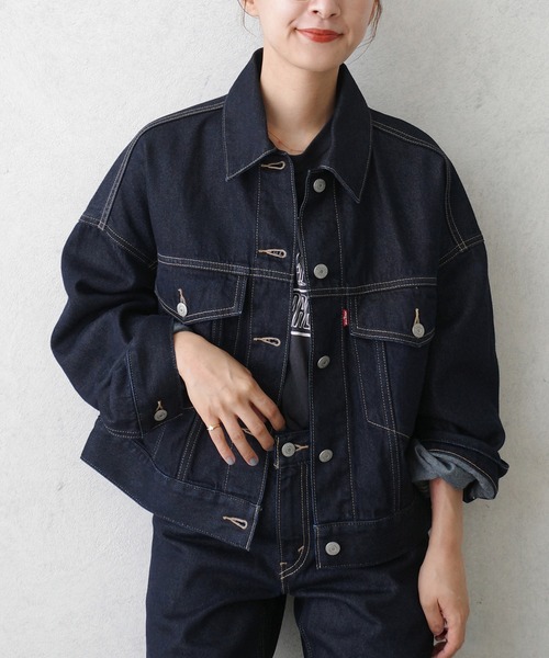 別注》LEVI'S(R) for Spick & Span LOOSE CROP TRUCKER（デニム