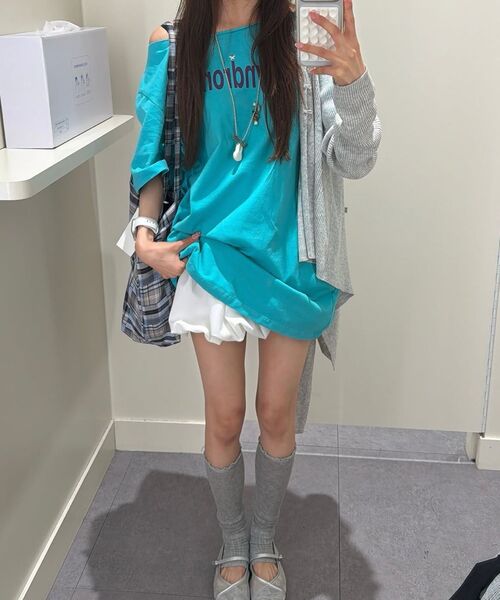 LARTIGENT(ラーティゼン)の「L25 SYNDROME ONE-SHOULDER TOP(MINT)(Tシャツ/カットソー・レディース・その他・FREE)」の11枚目の写真