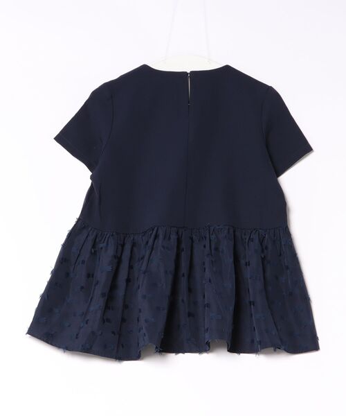coca(coca)(コカ)の「リボンジャカードドッキングブラウス(シャツ/ブラウス・レディース・ネイビー/ブラック・L/M/S)」の22枚目の写真