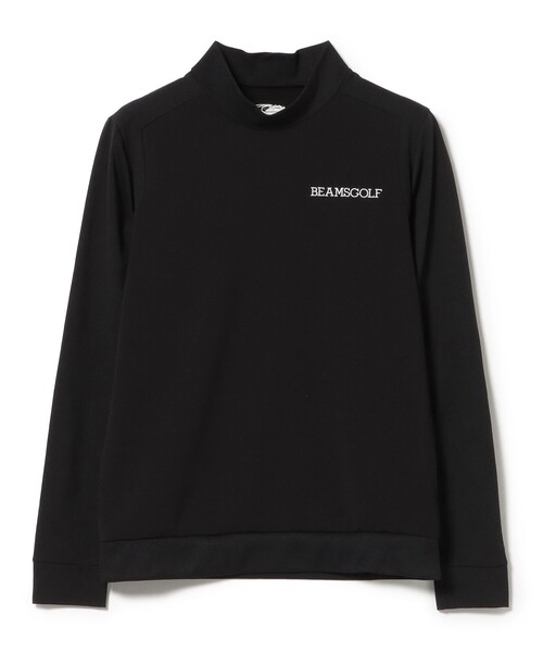 BEAMS GOLF（ビームスゴルフ）の「ORANGE LABEL / 切替 ストレッチ モックネック ロングスリーブシャツ（Tシャツ/カットソー・レディース・ネイビー/グリーン/ブラック・LARGE/SMALL/MEDIUM）」の5枚目の写真