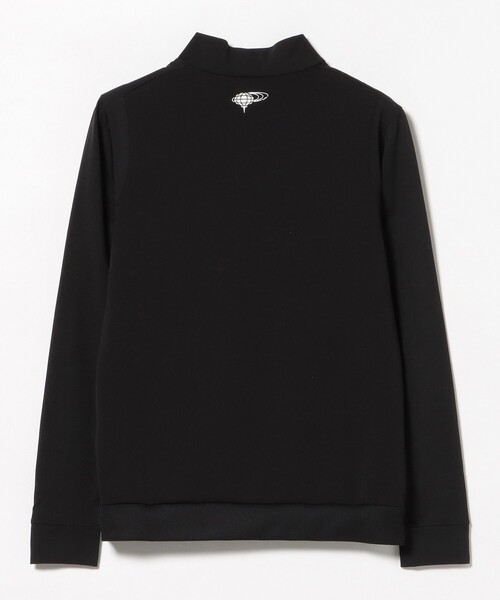 BEAMS GOLF（ビームスゴルフ）の「ORANGE LABEL / 切替 ストレッチ モックネック ロングスリーブシャツ（Tシャツ/カットソー・レディース・ネイビー/グリーン/ブラック・LARGE/SMALL/MEDIUM）」の6枚目の写真