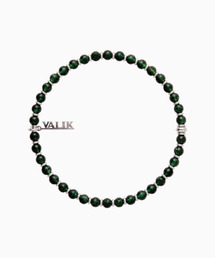 VALIK（バリク）の「[925シルバー] No.96 グリーンアベンチュリンビーズブレスレット 4mm（ブレスレット）」