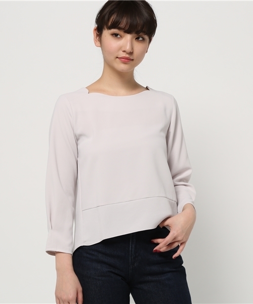 CAPRICIEUX LE'MAGE（カプリシューレマージュ）の「NLスカラップネックブラウス（シャツ/ブラウス・レディース・その他/その他1/その他2・FREE）」の2枚目の写真