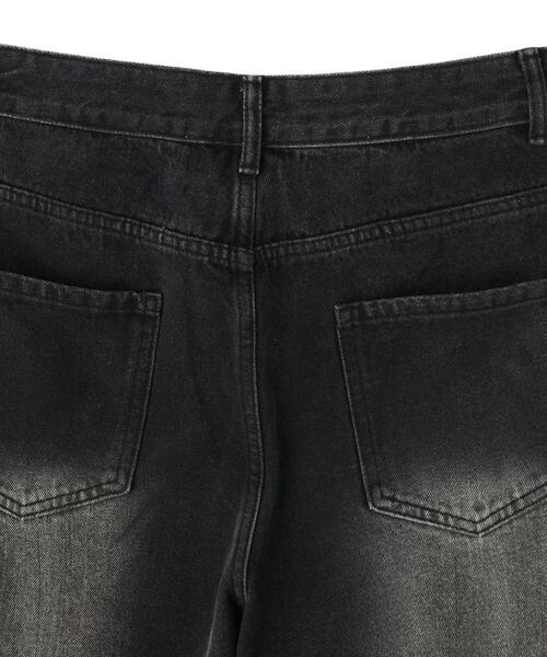 L.H.P(エルエイチピー)の「MAVYTH/メヴィス/TIERED DENIM PANTS(デニムパンツ・レディース・ブラック・M/XL/L)」の12枚目の写真