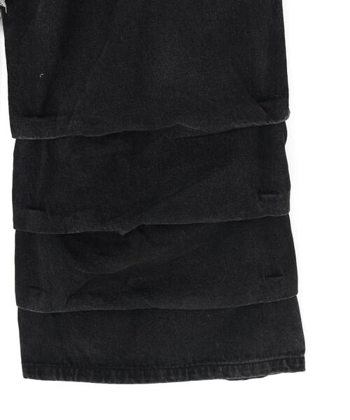 L.H.P(エルエイチピー)の「MAVYTH/メヴィス/TIERED DENIM PANTS(デニムパンツ・レディース・ブラック・M/XL/L)」の14枚目の写真