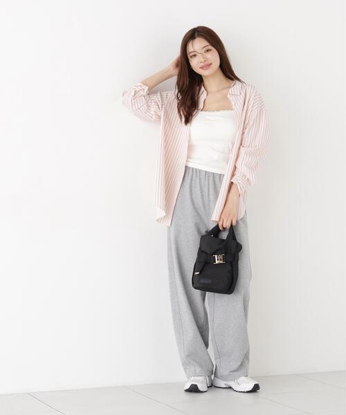PROPORTION BODY DRESSING(プロポーションボディドレッシング)の「<a>2WAYシャツ / 1216210900(シャツ/ブラウス・レディース・ブルー/ホワイト系その他/ピンク・FREE)」の4枚目の写真