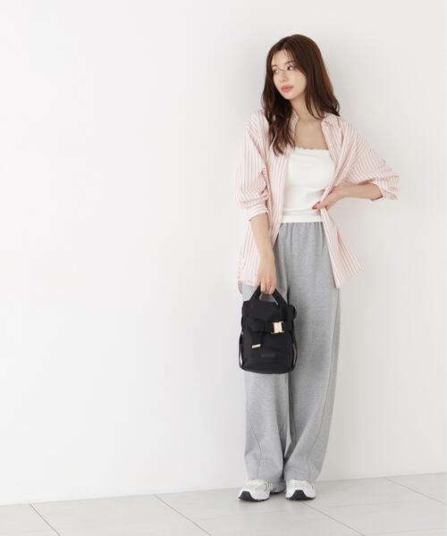 PROPORTION BODY DRESSING(プロポーションボディドレッシング)の「<a>2WAYシャツ / 1216210900(シャツ/ブラウス・レディース・ブルー/ホワイト系その他/ピンク・FREE)」の5枚目の写真