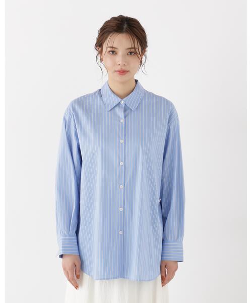PROPORTION BODY DRESSING(プロポーションボディドレッシング)の「<a>2WAYシャツ / 1216210900(シャツ/ブラウス・レディース・ブルー/ホワイト系その他/ピンク・FREE)」の15枚目の写真