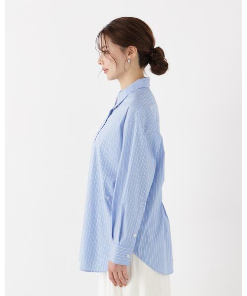 PROPORTION BODY DRESSING(プロポーションボディドレッシング)の「<a>2WAYシャツ / 1216210900(シャツ/ブラウス・レディース・ブルー/ホワイト系その他/ピンク・FREE)」の16枚目の写真