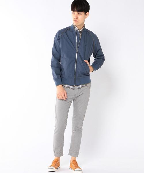 coen（コーエン）の「TCウェザーリブラインブルゾン（ブルゾン・メンズ・コバルトブルー/ブラック・MEDIUM/SMALL/LARGE/X-LARGE）」の6枚目の写真