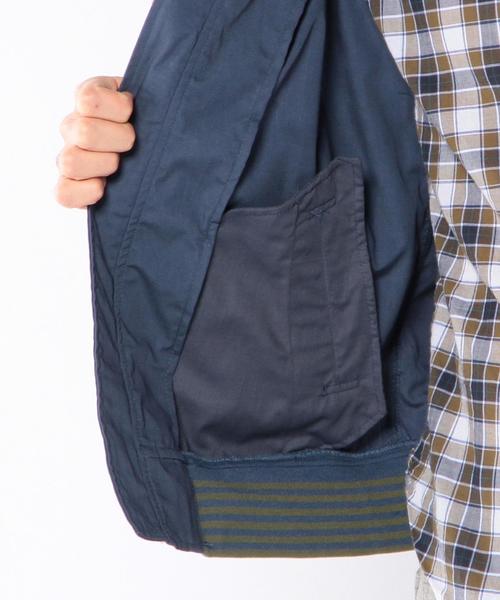 coen（コーエン）の「TCウェザーリブラインブルゾン（ブルゾン・メンズ・コバルトブルー/ブラック・MEDIUM/SMALL/LARGE/X-LARGE）」の14枚目の写真