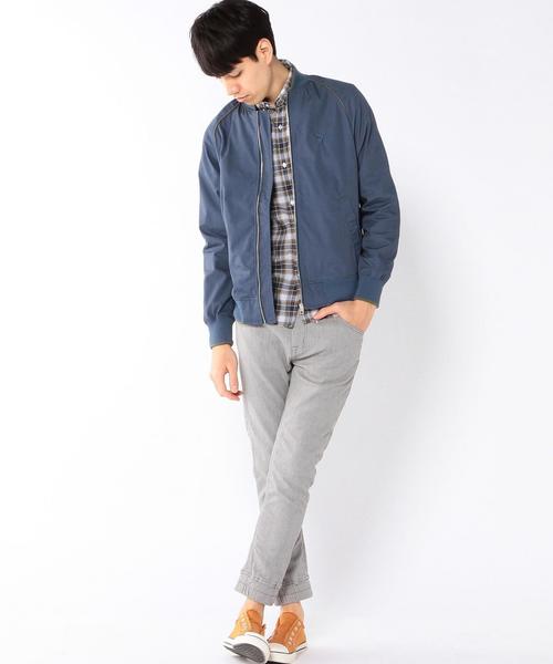 coen（コーエン）の「TCウェザーリブラインブルゾン（ブルゾン・メンズ・コバルトブルー/ブラック・MEDIUM/SMALL/LARGE/X-LARGE）」の18枚目の写真