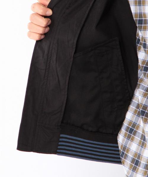 coen（コーエン）の「TCウェザーリブラインブルゾン（ブルゾン・メンズ・コバルトブルー/ブラック・MEDIUM/SMALL/LARGE/X-LARGE）」の9枚目の写真