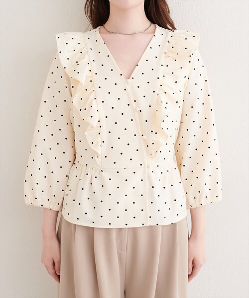natural couture(ナチュラルクチュール)の「パフスリーブフリルブラウス(シャツ/ブラウス・レディース・その他1/その他5/その他3/その他4/その他2・FREE)」の22枚目の写真