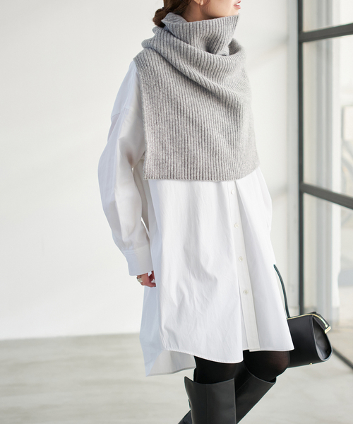 Spick & Span(スピックアンドスパン)の「《追加》ニットスヌード(その他小物・レディース・グレー/ブラウン系その他・FREE)」の19枚目の写真