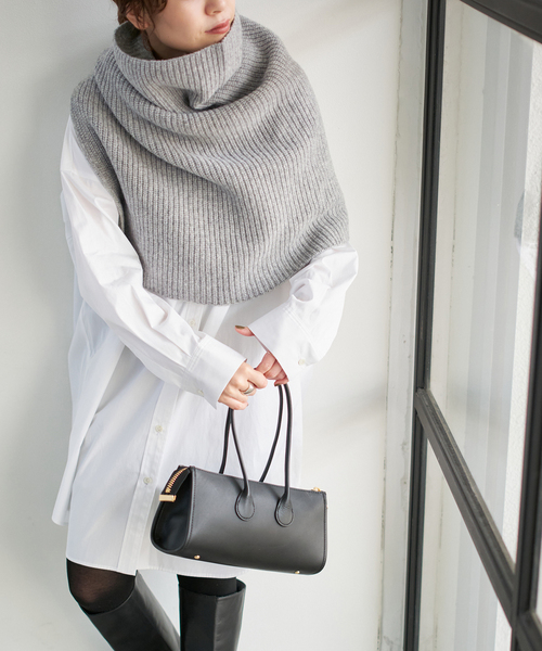 Spick & Span(スピックアンドスパン)の「《追加》ニットスヌード(その他小物・レディース・グレー/ブラウン系その他・FREE)」の20枚目の写真