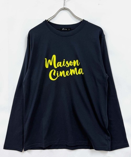 SHISKY（シスキー）の「グラフィックプリント リラックスロンT 長袖Tシャツ（Tシャツ/カットソー・メンズ・ブラック/ホワイト系その他/オートミール/ブラック系その他/杢グレー/オフホワイト/ネイビー/チャコールグレー・M/XL/L）」の8枚目の写真