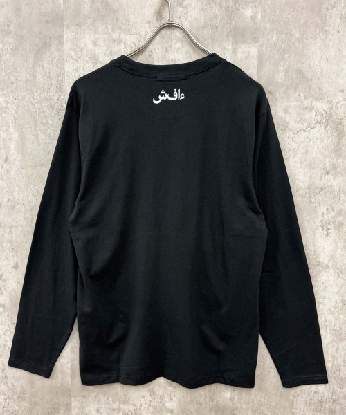 SHISKY（シスキー）の「グラフィックプリント リラックスロンT 長袖Tシャツ（Tシャツ/カットソー・メンズ・ブラック/ホワイト系その他/オートミール/ブラック系その他/杢グレー/オフホワイト/ネイビー/チャコールグレー・M/XL/L）」の13枚目の写真