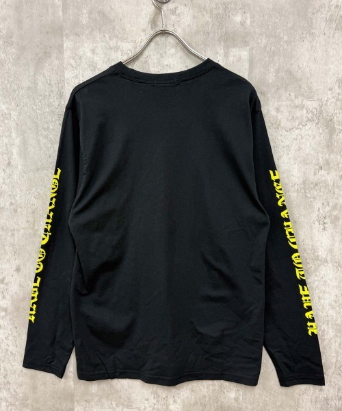 SHISKY（シスキー）の「グラフィックプリント リラックスロンT 長袖Tシャツ（Tシャツ/カットソー・メンズ・ブラック/ホワイト系その他/オートミール/ブラック系その他/杢グレー/オフホワイト/ネイビー/チャコールグレー・M/XL/L）」の17枚目の写真