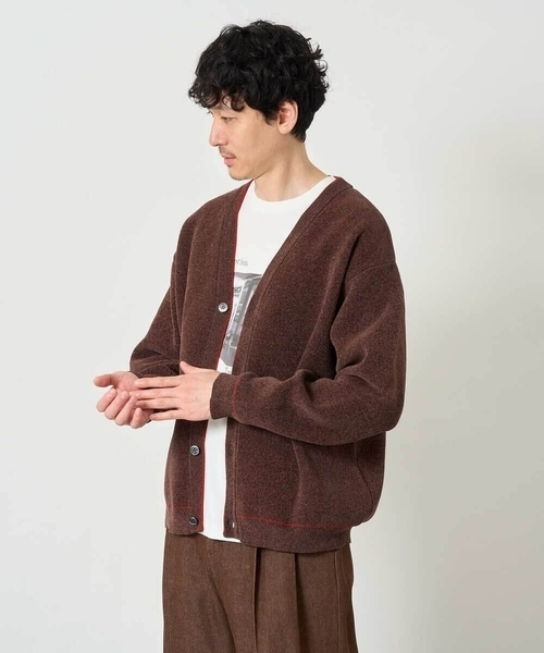 a.v.v(アーヴェヴェ)の「フォトプリントワイドシルエットカットソー(Tシャツ/カットソー・メンズ・ホワイト/ブラウン・46/48)」の22枚目の写真