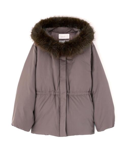 PROPORTION BODY DRESSING(プロポーションボディドレッシング)の「ウエストマークショートダウン / 1216255102(ダウンジャケット/コート・レディース・ブラック/ブルー/ホワイト系その他/ブラウン・SMALL/MEDIUM)」の7枚目の写真