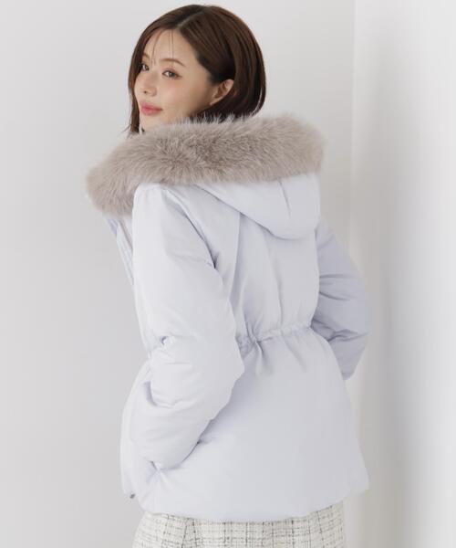 PROPORTION BODY DRESSING(プロポーションボディドレッシング)の「ウエストマークショートダウン / 1216255102(ダウンジャケット/コート・レディース・ブラック/ブルー/ホワイト系その他/ブラウン・SMALL/MEDIUM)」の15枚目の写真