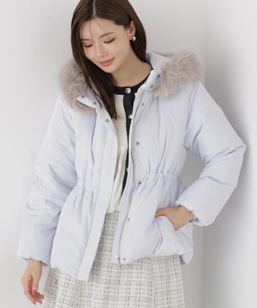 PROPORTION BODY DRESSING(プロポーションボディドレッシング)の「ウエストマークショートダウン / 1216255102(ダウンジャケット/コート・レディース・ブラック/ブルー/ホワイト系その他/ブラウン・SMALL/MEDIUM)」の17枚目の写真