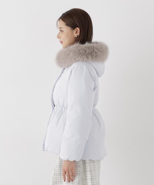 PROPORTION BODY DRESSING(プロポーションボディドレッシング)の「ウエストマークショートダウン / 1216255102(ダウンジャケット/コート・レディース・ブラック/ブルー/ホワイト系その他/ブラウン・SMALL/MEDIUM)」の22枚目の写真