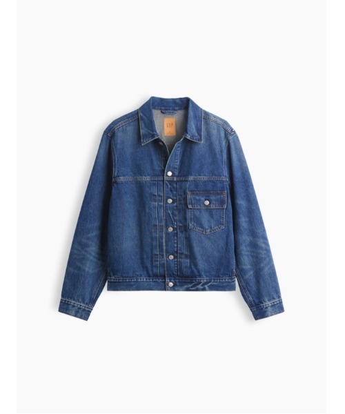 GAP(ギャップ)の「デニム トラッカージャケット(デニムジャケット・メンズ・インディゴブルー・XL)」の5枚目の写真