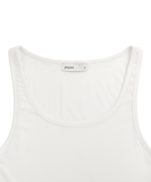 PEPLEE（ペプリー）の「[セット] テンセルレイヤードトップス（ホワイト）（Tシャツ/カットソー・レディース・その他・FREE）」の8枚目の写真