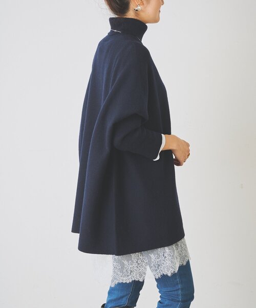 BEARDSLEY(ビアズリー)の「《9/19(土)12:00予約開始予定》裾レースチュニック(Tシャツ/カットソー・レディース・ホワイト/ブラック・FREE)」の14枚目の写真