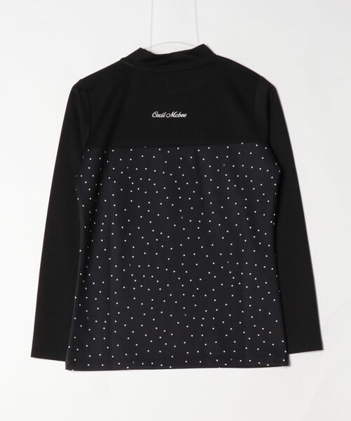 FUNALIVE(ファンアライブ)の「DOTS MOCK ドット モックネック ロンT(Tシャツ/カットソー・レディース・ブラック・L/M/S)」の19枚目の写真