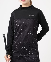 DOTS MOCK ドット モックネック ロンT