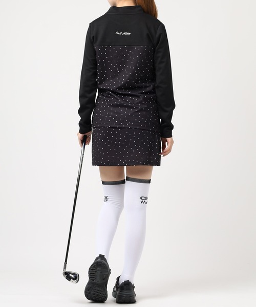 FUNALIVE(ファンアライブ)の「DOTS MOCK ドット モックネック ロンT(Tシャツ/カットソー・レディース・ブラック・L/M/S)」の10枚目の写真