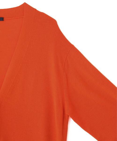 YLEVE(イレーヴ)の「YLEVE / SUPERFINE 120’S WOOL KNIT CARDIGAN(カーディガン/ボレロ・レディース・オレンジ・1)」の18枚目の写真