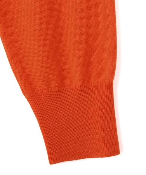 YLEVE(イレーヴ)の「YLEVE / SUPERFINE 120’S WOOL KNIT CARDIGAN(カーディガン/ボレロ・レディース・オレンジ・1)」の19枚目の写真