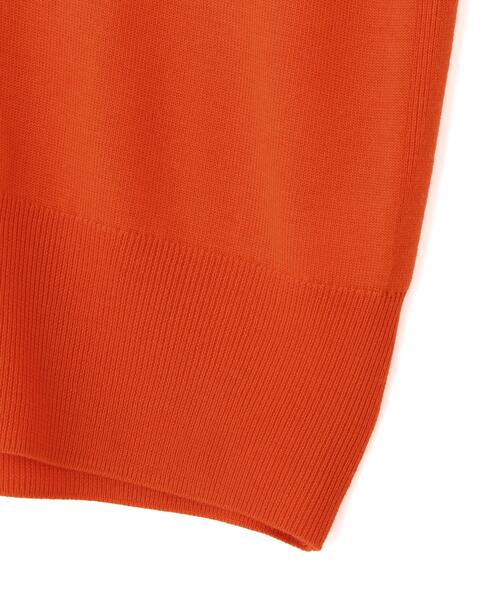 YLEVE(イレーヴ)の「YLEVE / SUPERFINE 120’S WOOL KNIT CARDIGAN(カーディガン/ボレロ・レディース・オレンジ・1)」の20枚目の写真