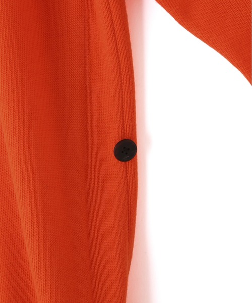 YLEVE(イレーヴ)の「YLEVE / SUPERFINE 120’S WOOL KNIT CARDIGAN(カーディガン/ボレロ・レディース・オレンジ・1)」の15枚目の写真