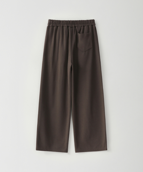PUFF PUFF DEPT(パフパフ・デプト)の「COMPORT ワンタックワイドスウェットパンツ BROWN(スウェットパンツ・レディース・その他・MEDIUM/LARGE/X-LARGE)」の2枚目の写真