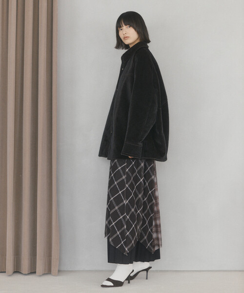 Firsthand(ファーストハンド)の「限定展開 Firsthand/ファーストハンド リバーシブル チェック プリーツスカート(スカート・レディース・ダークブラウン/ブラック・FREE)」の16枚目の写真