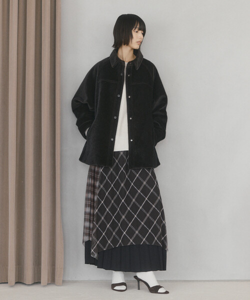 Firsthand(ファーストハンド)の「限定展開 Firsthand/ファーストハンド リバーシブル チェック プリーツスカート(スカート・レディース・ダークブラウン/ブラック・FREE)」の20枚目の写真