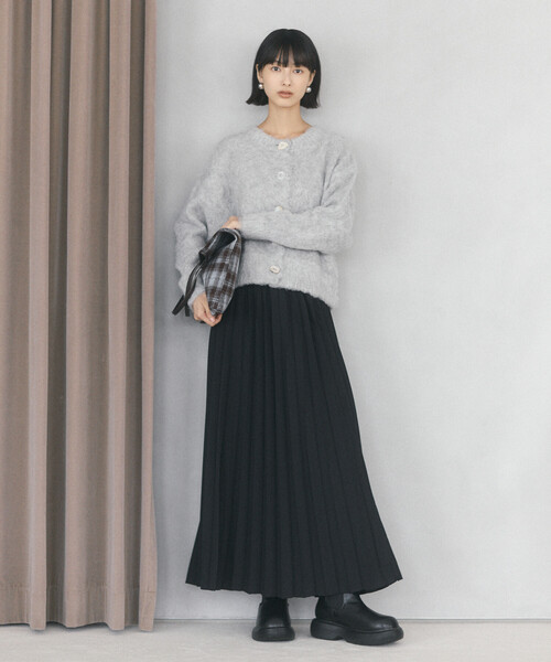 Firsthand(ファーストハンド)の「限定展開 Firsthand/ファーストハンド リバーシブル チェック プリーツスカート(スカート・レディース・ダークブラウン/ブラック・FREE)」の22枚目の写真