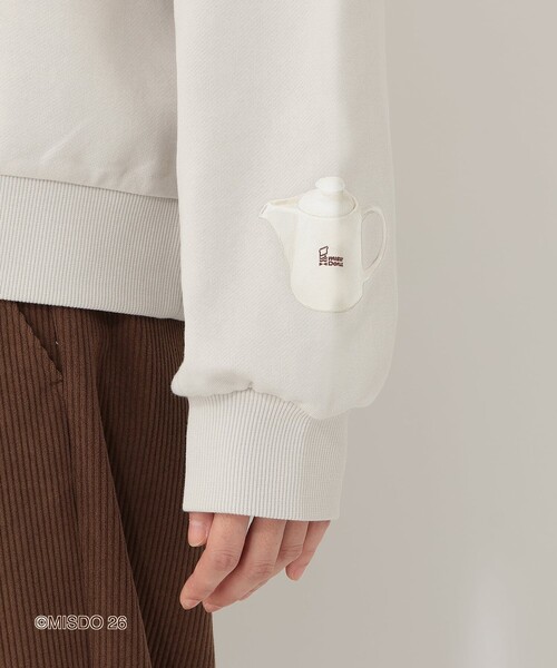Afternoon Tea(アフタヌーンティー)の「スウェットプルオーバー/ミスタードーナツ(Tシャツ/カットソー・レディース・ライトグレー・ONE SIZE)」の3枚目の写真