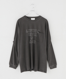 TODAY edition（トゥデイエディション）の「【TODAY edition / トゥデイエディショ】 TROMPE L'OEIL L/S TEE（Tシャツ/カットソー）」