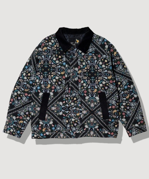 go slow caravan(ゴースローキャラバン)の「ゴブラン ペイズリートラッカーJKT(ブルゾン・メンズ・その他1・LARGE/MEDIUM)」の1枚目の写真